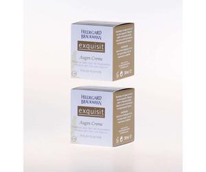 2 x Hildegard Braukmann Exquisit crème pour les yeux 30 ml