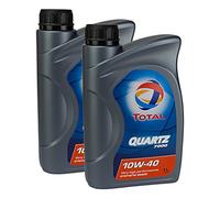 2 x huile moteur Total Quartz 7000 10W-40 1 l.