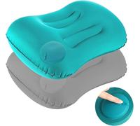 2 X Inflatable Camping Pillows,Ultralight Beach Cushion,Comfortable Ergonomic Inflatable Pillow For Beach,Camping,Travelling