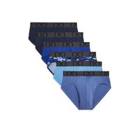 2(X) IST Lot de 6 Slips Invisibles en Maille pour Homme (X), 2-Varsity Navy/Surf The Web/Denim Blue/River Blue/Camo-Denim, Medium