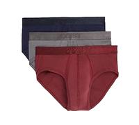 2(X) IST Men's Pima Cotton Contour Pouch Brief 3-Pack