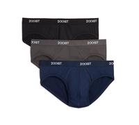 2(X)IST Micro Speed Dri No Show Lot de 3 Slips pour Homme, Noir/Anthracite/université, S