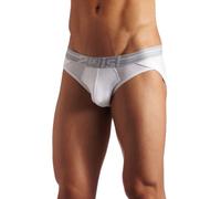 2(X)IST Slip Gainant Lift No Show pour Homme, Blanc Pur, M