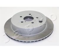 2 x JAPKO 61264C Disque de frein pour SUBARU,TOYOTA