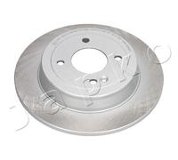JAPKO 61K18C 2x Disque de frein Arrière Ø262mm Hauteur: 44,5mm Épaisseur: 10mm Cercle de percage -Ø: 62mm plein