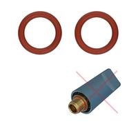2 x joints d’étanchéité O-rings pour centrale vapeur pour fer à repasser pour bouchon de réservoir (D39) diamètre = 9,5 mm compatible comme remplacement pour Rowenta et plus