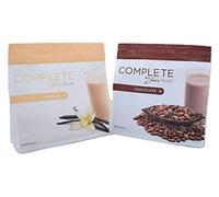 2 x Juice Plus Complete Shake (One Vanilla + One Chocolate Shake) 563g Each + cuillère libre