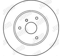 JURID 562155JC Disque de frein