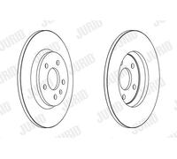 JURID 562505JC Disque de frein