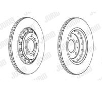 2 x JURID 562518JC Disque de frein pour AUDI,VW