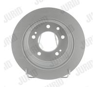 2 x JURID 562553JC Disque de frein pour HYUNDAI,KIA