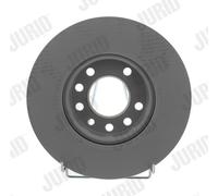 2 x JURID 562582JC Disque de frein pour OPEL