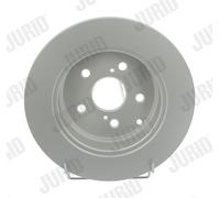 2 x JURID 562684JC Disque de frein pour TOYOTA