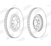 JURID 562715JC Disque de frein