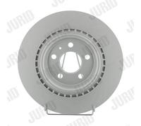 2 x JURID 562735JC Disque de frein pour AUDI,PORSCHE,VW