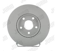 2 x JURID 562752JC Disque de frein pour FORD