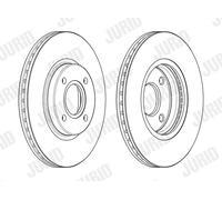 2 x JURID 563115JC Disque de frein pour FORD