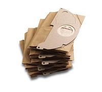 2 X Karcher - Sachet Filtre Papier (x5) pour aspirateurs Eau et poussieres - compatibible avec: de A2000 jusqu'a A2099 et WD2.000 jusqu'a WD2.399 ref 6.904-322.0
