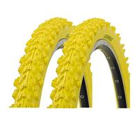 2 x Kenda Pneu de vélo 26 x 1,95 50-559 Jaune k829 K de 829 VTT a186