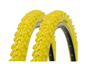 2 x Kenda Pneu de vélo 26 x 1,95 50-559 Jaune k829 K de 829 VTT a186
