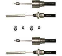 2 x Knott câble de frein 33921-1.24 longueur de la gaine : 2030 mm - longueur totale : 2240 mm