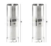2 x Kraftstofffilter MANN-FILTER pour ALPINA, BERTONE, BMW 3 E30, 3 E36, 5 E34,