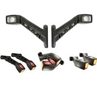 2 x LED Feux Gabarit Position Feu Lateral Rouge Blanc Jaune 12v 24v Remolque Camion Camionette Lampe