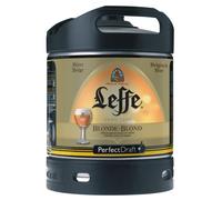 2 X Leffe Blonde De Belgique Perfect Draft 6 Litres Fût 6,6 % Vol. MEHRWEG