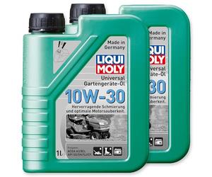 2 x Liqui Moly 1273 Huile universelle pour outils de jardin 10 W-30 4 temps 1 l