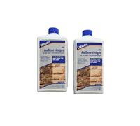 2 x LITHOFIN Produit nettoyant pour extérieur pour terrasse, balcon, gehwege & fahrwege - 1 L - Agit rapidement et intense