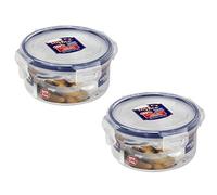 Lock&Lock 2059058 Boîte hermétique PP Classic ronde 89x43mm 300ml, Plastique, transparent