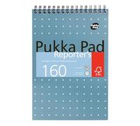 2 x Lot de 3 Pukka Pad Reporters bloc-notes 80 g/m² 160 pages Nm001