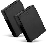 2 x LP-E10 Batteries Compatible with Canon 1100D,1200D,1300D,4000D,Rebel T3,T5,T6,Kiss X70,X50,X80 7.2V-7.4V 1020mAh.[J367]