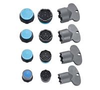 2 x M24 x 1, 2 x M21,5 x 1, 2 x M18,5 x 1, 2 x M16,5 x 1~13,5 - 15 l/min - Lot de 8 régulateurs de jet à visser Perlator d'origine avec 4 clés