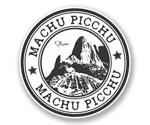 2 x Machu Picchu Pérou Sticker en vinyle pour ordinateur portable Voyage Bagage Voiture Panneau iPad Fun # 5960 - 10cm/100mm Wide