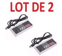 2 X Manettes Nes Contrôleur Pour Pc Mac Via Usb