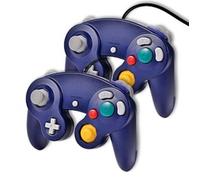 2 x Manette Pad Joystick filaire Pour Console Nintendo GameCube & Wii - Bleu