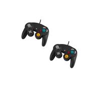 2 X Manettes Pour Nintendo Wii, Wii U Et Gamecube - Noir