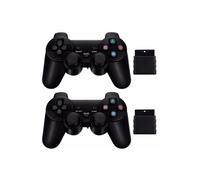 2 X Manette sans fil pour Sony Playstation 2, PS2, PSTwo - 2.4 Gz - Straße Game