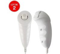 2 X Manettes Nunchuk Wii/Wiiu Blanche
