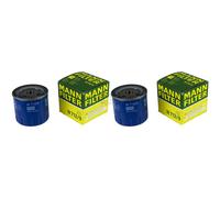 2 X MANN-FILTER Filtre pour Citroëncadiane Talbot 160 Simca 1000 20A/C 1.3 1.2