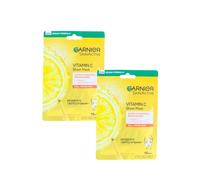 2 x masque éclaircissant Garnier SkinActive Vitamin C Sheet - LIVRAISON...