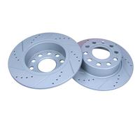 2x MAXGEAR Disque de frein ARRIÈRE pour VW GOLF V 1K1 pour AUDI A3 8P1