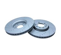 2 x MAXGEAR 19-1019SPORT Disque de frein pour OPEL,SAAB,VAUXHALL