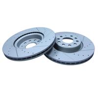 2 x MAXGEAR 19-1044SPORT Disque de frein pour AUDI,BUICK,CUPRA,SEAT,SKODA,VW