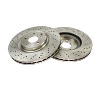 2 x MAXGEAR 19-4916 Disque de frein pour MERCEDES-BENZ