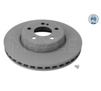 2 x MEYLE 083 521 1000/PD Disque de frein pour MERCEDES-BENZ