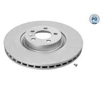 2 x MEYLE 115 521 0072/PD Disque de frein pour AUDI