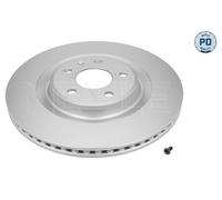 Meyle 2x Disques de frein 115 523 0035/PD arrière ventilés Ø330 mm pour Audi Porsche VW