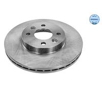 2x Disque de frein MEYLE 16-15 521 0001 convient pour RENAULT